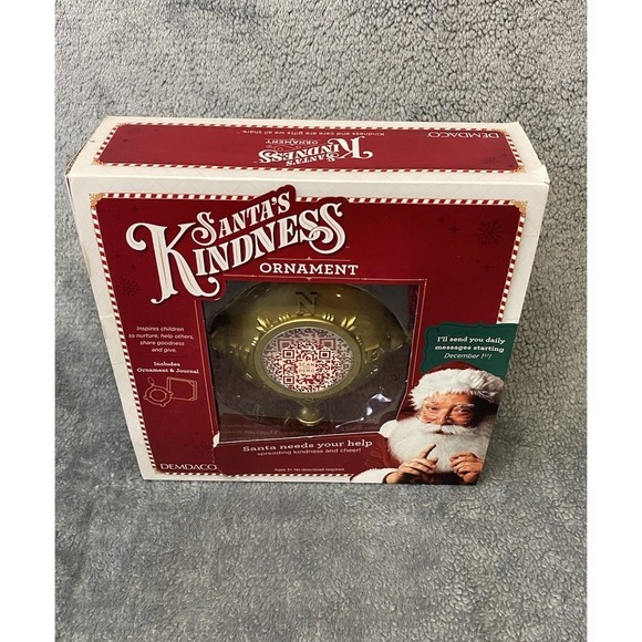 Santa's Kindness Ornament & Journal - Picture 7 of 11